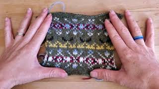 Tutoriel Tricot  Le Jacquard Fair Isle Knitting [upl. by Malchy587]