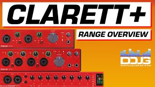 BRAND NEW Focusrite Clarett USB Audio Interface Range Overview [upl. by Gratia]