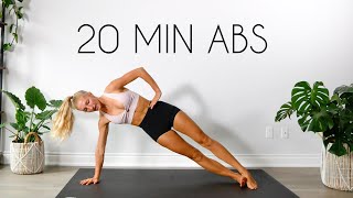 20 min TOTAL CORE AB WORKOUT At Home No Equipment [upl. by Andromada351]