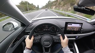 Audi A4 35 TDI S tronic 2019 POV Test Drive [upl. by Acirret]