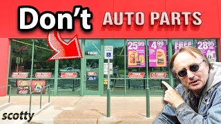 Never Go to This Auto Parts Store [upl. by Volpe]