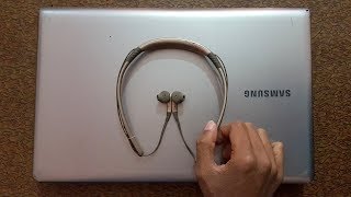 How to Connect Samsung Level U Wireless Headphones to Laptop [upl. by Christianity]