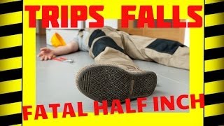 Slips Trips amp Falls  The Fatal Half Inch  Safety Training Video [upl. by Seuqramed]