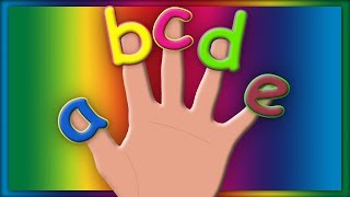 ABC Finger Family Song  Learn Alphabet  ABC Baby Songs [upl. by Anayad455]