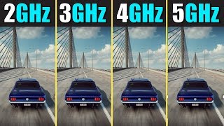 CPU Clock Speed Comparison 2GHz vs 3GHz vs 4GHz vs 5GHz [upl. by Yklam353]