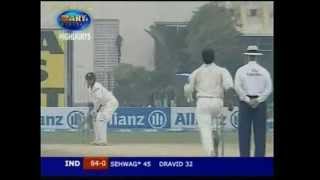 Virender Sehwag 254 vs Pakistan 2006 1st test [upl. by Znarf]