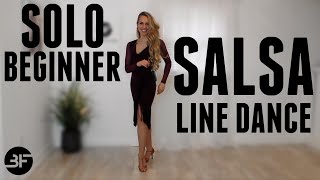 Solo Salsa Dance Routine for Beginners [upl. by Urion]