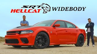 2020 Dodge Charger SRT Hellcat Widebody Review  Four Door Fury [upl. by Teage]