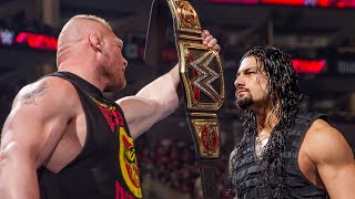 Full Brock Lesnar vs Roman Reigns rivalry WWE Playlist [upl. by Doone]