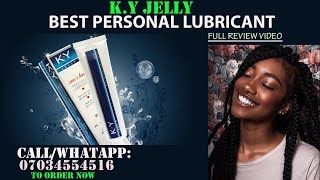 Best Personal Lubricant K Y Jelly Personal Lubricant Full Review Video [upl. by Kopple]