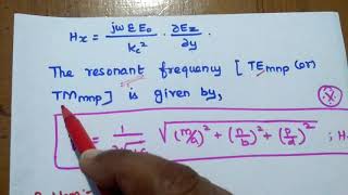 Waveguide Resonators  Rectangular Cavity Resonators  Circular Cavity Resonators [upl. by Garzon969]