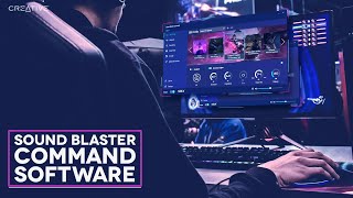 Sound Blaster Command Software Walkthrough [upl. by Elatan]