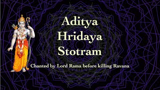 Aditya Hridayam  Powerfull Mantra From Ramayana For Healthy Life  Magic Mantra  TVNXT [upl. by Aerehs155]