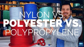 Nylon vs Polyester vs Polypropylene Rope  How to Choose the Right Rope [upl. by Pages]