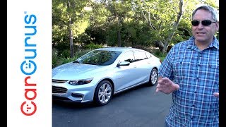 2017 Chevrolet Malibu  CarGurus Test Drive Review [upl. by Ailemap909]