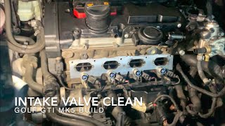 EP5 Golf GTI MK5 Intake Valve Clean  Golf GTI Mk5 Build [upl. by Radburn405]