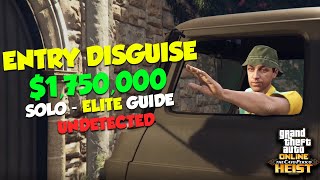 GTA Online Cayo Perico Heist Big Con Disguise SOLO Elite Challenge Stealth Guide  1763012 [upl. by Nim]