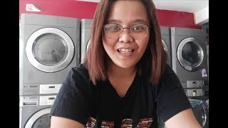 HOW TO DO LAUNDRY at a LAUNDROMAT  Wash Dry and Fold [upl. by Noteloc]