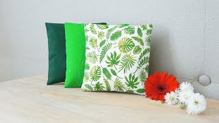 Coudre une housse de coussin en 5 minutes [upl. by Nnaira136]