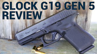 Glock G19 Gen 5 Review [upl. by Ecnerewal]