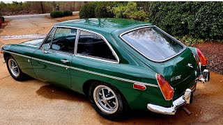 MGB GT Walkaround and Drive [upl. by Rebmat]