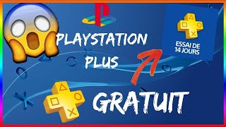 Comment avoir PS Plus 14 jours gratuit sans CB et sans compte paypal [upl. by Cohla]