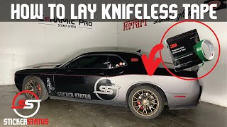 HOW TO USE 3M KNIFELESS TAPE Quick Tutorial [upl. by Neemsay]