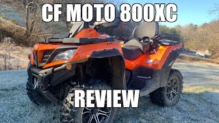 2021 CF Moto Cforce 800XC Review [upl. by Bornie]