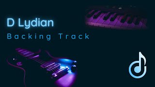 D Lydian  Guitar Backing Track [upl. by Eiramlatsyrk216]