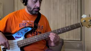 Smokie  Needles And Pins bass cover [upl. by Norre592]