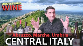 Hidden Italian Wine Wonders  Central Italys Reds from Abruzzo Marche amp Umbria [upl. by Boorer]