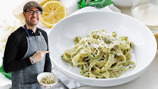 Delicious Pesto Pasta Recipe [upl. by Efeek]