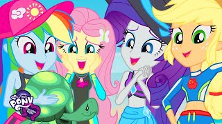 Equestria Girls  Baby Turtles  MLP EG Shorts [upl. by Ledda]