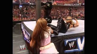 WWE Classics WrestleMania 22 Trish Stratus vs Mickie James [upl. by Audwen]