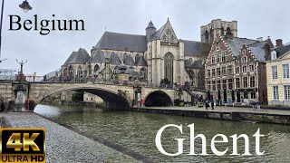 Exploring Ghent Belgium I 2024 I 4K [upl. by Earal793]