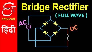 🔴 Full Wave BRIDGE Rectifier  in HINDI [upl. by Atlanta]