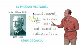 Le produit vectoriel règle de calcul [upl. by Hanna]