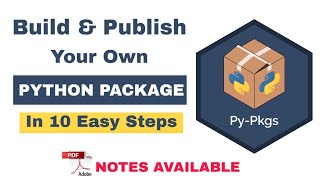 Create and Publish your own Pypi Package  Creating Python Package using Setuptools  Python Package [upl. by Aderb]