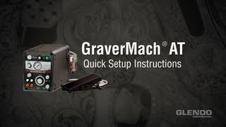 Hand Engraving amp Stone Setting Tools GraverMach AT Quick Setup [upl. by Lessig278]