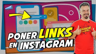 📲 4 formas de poner un Link o Enlace en Instagram  Tutorial en ESPAÑOL [upl. by Rachel565]