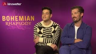 Interview Rami Malek amp Gwilym Lee BOHEMIAN RHAPSODY [upl. by Koh]