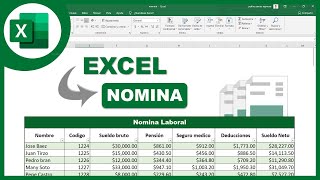 Excel Nómina laboral básica Para cualquier país [upl. by Salena818]