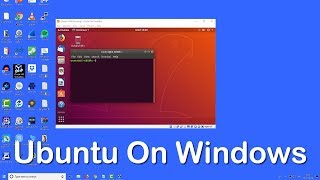 How to Install Linux Ubuntu 1804 LTS on Windows 10 [upl. by Annoval]