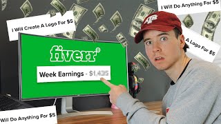 I Tried Making Money on Fiverr For A Week [upl. by Atteuqehs]