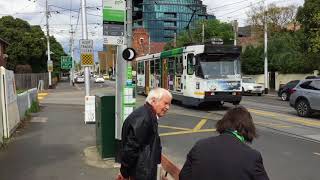 Route 70 and 75 Trams At Camberwell tram depot [upl. by Yntrok]