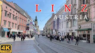 Linz Austria in Spring  4K UHD [upl. by Kendricks]