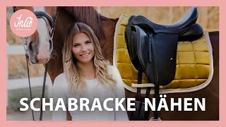 Schabracke selber nähen  Tutorial  Inleobo [upl. by Aicirtel228]