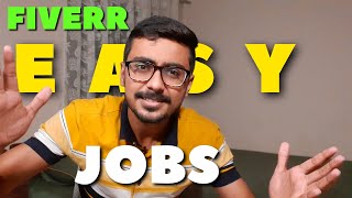 3 Easy Online Jobs on Fiverr  Fiverr Gigs that require no skills  Earn Money Online Today😀 [upl. by Nnail769]