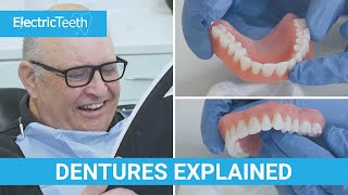 Dentures amp false teeth explained [upl. by Uta]