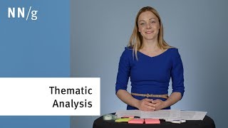 Thematic Analysis of Qualitative User Research Data [upl. by Magdalena]